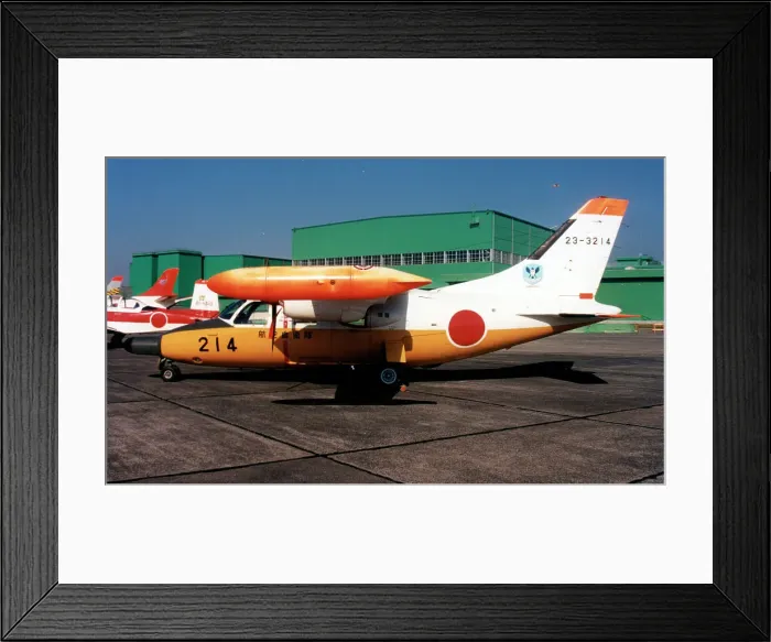 Framed Print : Mitsubishi MU-2S 23-3214 Framed Print : Mitsubishi MU-2S 23-3214