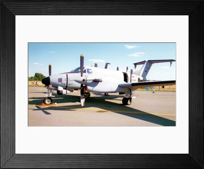 Framed Print : Beech RC-12K Guardrail 85-0155 Framed Print : Beech RC-12K Guardrail 85-0155