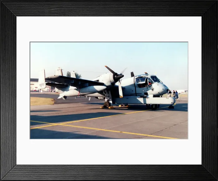 Framed Print : Grumman OV-1D Mohawk 68-15953 Framed Print : Grumman OV-1D Mohawk 68-15953