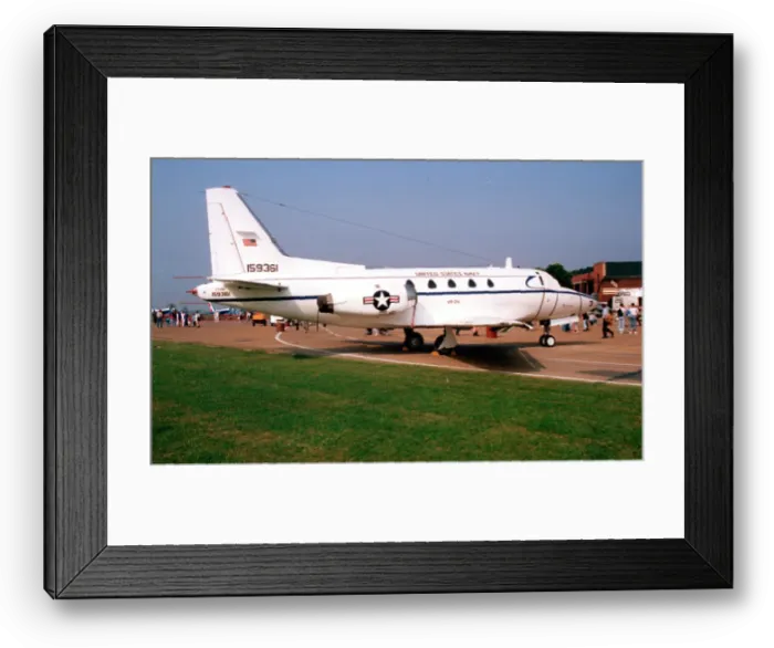 Framed Print : North American Rockwell CT-39G Sabreliner 159361 Framed Print : North American Rockwell CT-39G Sabreliner 159361