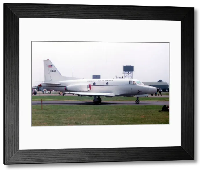 Framed Print : North American CT-39A Sabreliner 61-0651 Framed Print : North American CT-39A Sabreliner 61-0651