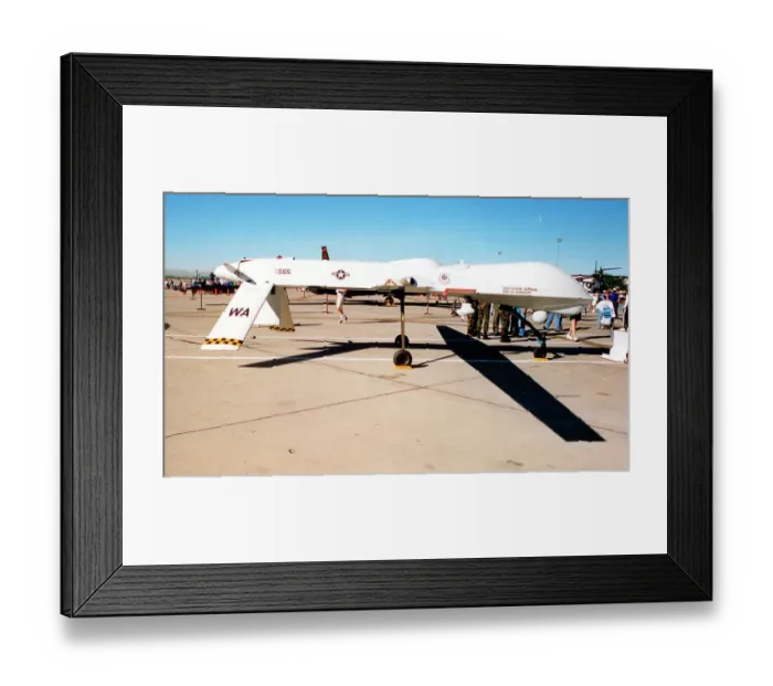 Framed Print : General Atomics RQ-1A Predator (Tier II) 94-0565 Framed Print : General Atomics RQ-1A Predator (Tier II) 94-0565