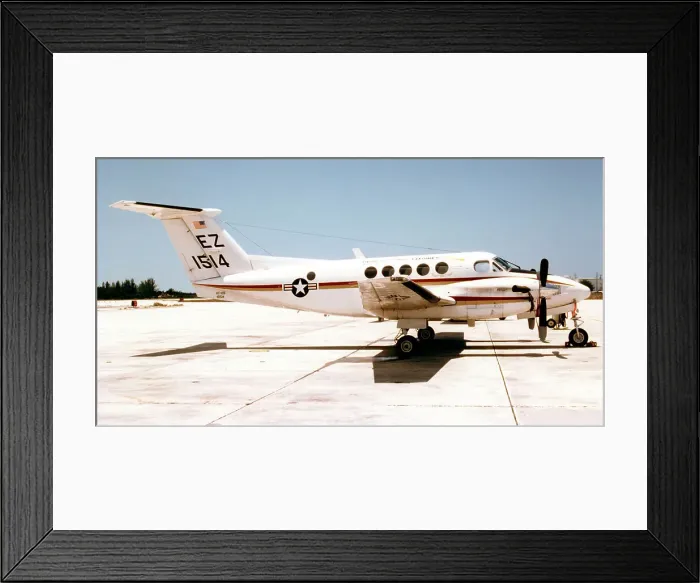 Framed Print : Beech UC-12B Huron 161514 Framed Print : Beech UC-12B Huron 161514
