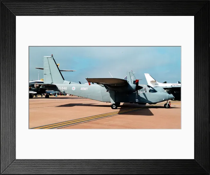 Framed Print : Britten-Norman Defender AL. 1 ZG846 Framed Print : Britten-Norman Defender AL. 1 ZG846