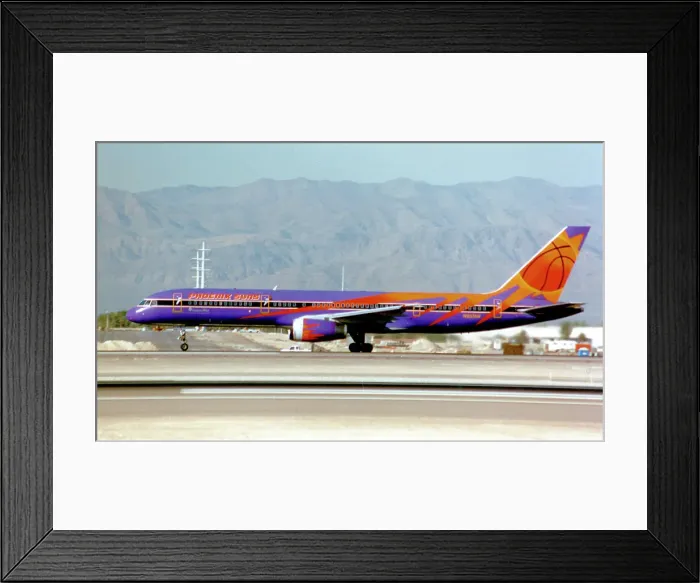 Framed Print : Boeing 757-225 N907AW Framed Print : Boeing 757-225 N907AW