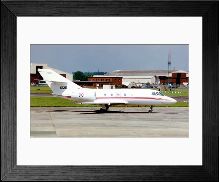Framed Print : Dassault Falcon 20ECM 0125 Framed Print : Dassault Falcon 20ECM 0125