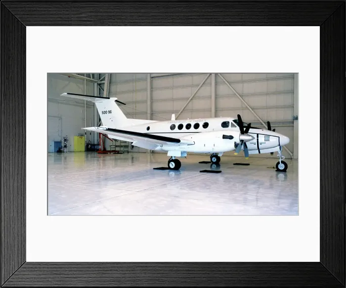 Framed Print : Raytheon Beech C-12R Huron 95-0096 Framed Print : Raytheon Beech C-12R Huron 95-0096
