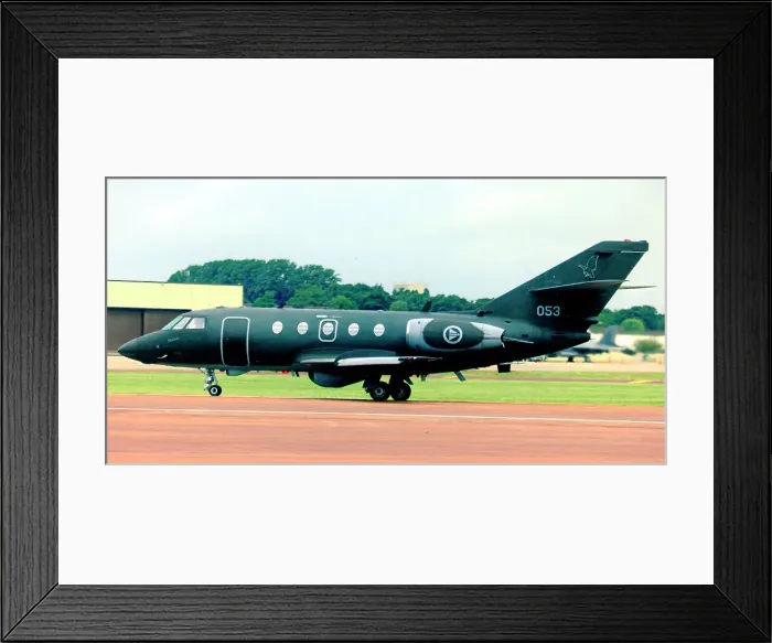 Framed Print : Dassault Falcon 20ECM 053 Framed Print : Dassault Falcon 20ECM 053