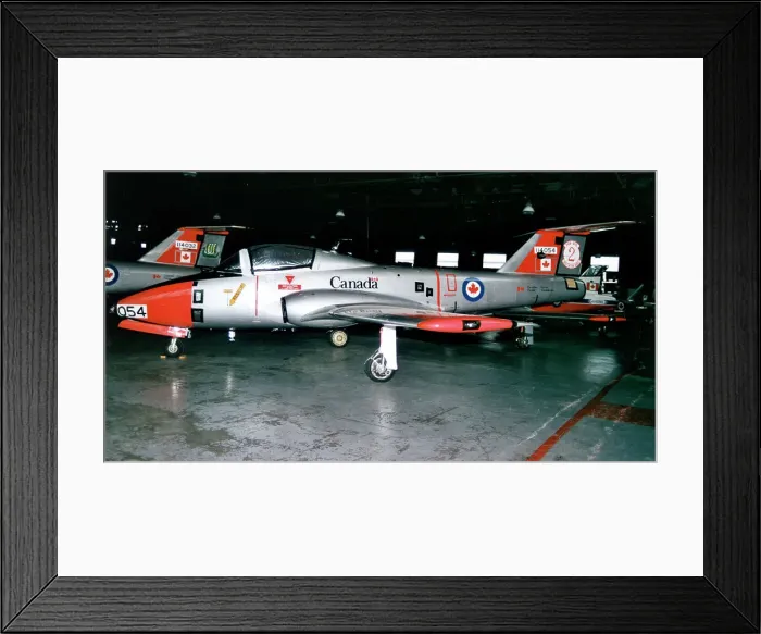 Framed Print : Canadair CT-114 Tutor 114054 Framed Print : Canadair CT-114 Tutor 114054