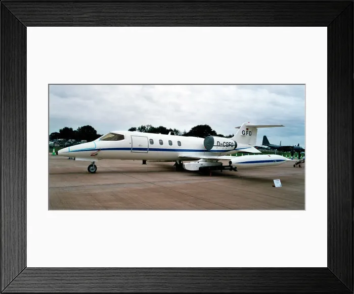 Framed Print : Learjet 35A D-CGFG Framed Print : Learjet 35A D-CGFG