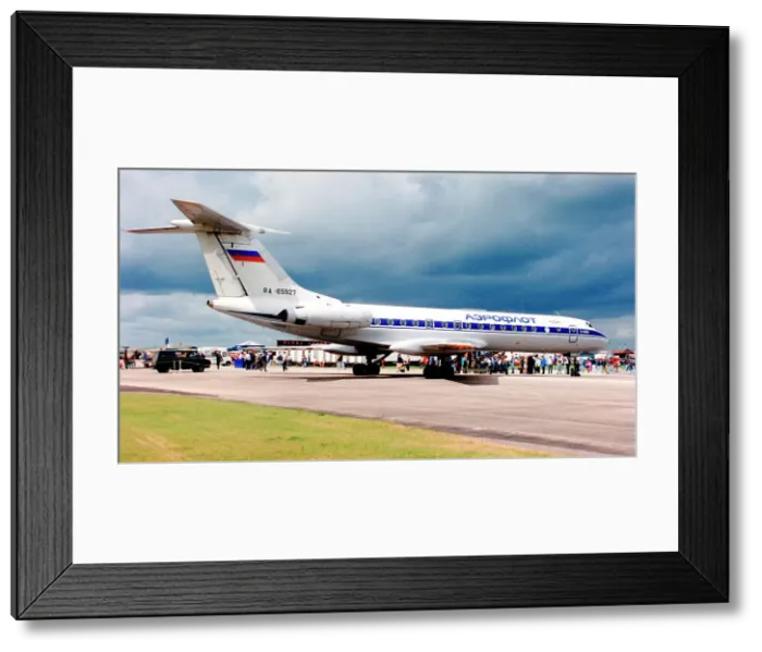 Framed Print : Tupolev Tu-134AK RA-65927 Framed Print : Tupolev Tu-134AK RA-65927