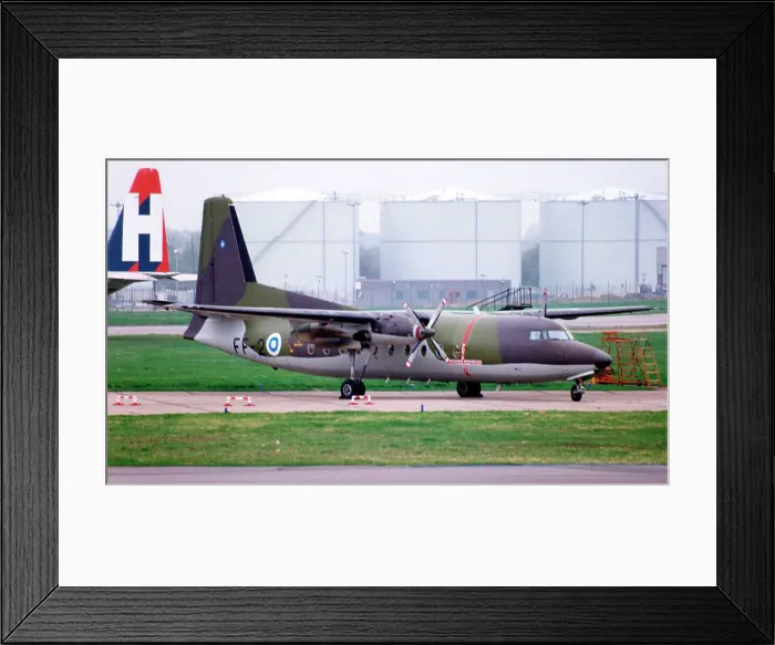 Framed Print : Fokker F-27-100 Friendship FF-2 Framed Print : Fokker F-27-100 Friendship FF-2
