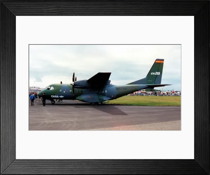 Framed Print : CASA-Nurtanio CN-235M-100M EC-135 Framed Print : CASA-Nurtanio CN-235M-100M EC-135