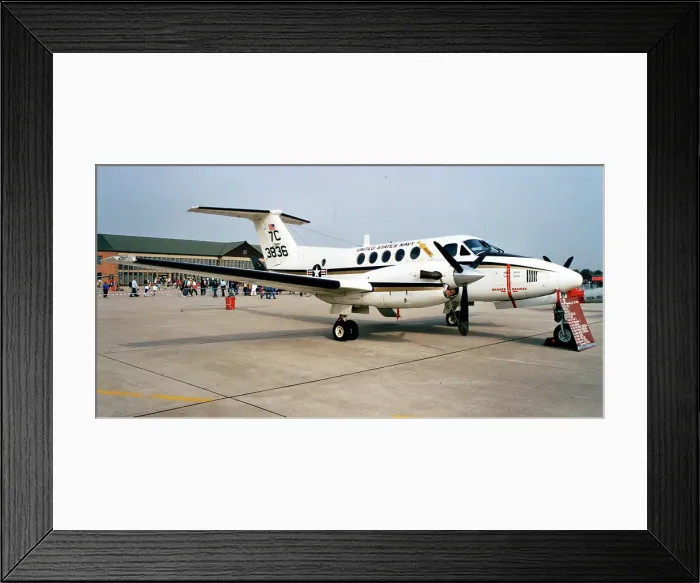Framed Print : Beech UC-12M 163836 - 7C Framed Print : Beech UC-12M 163836 - 7C