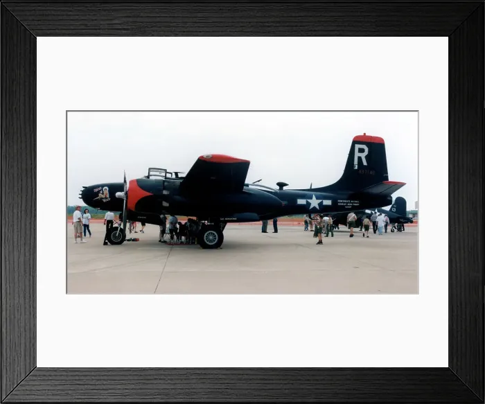 Framed Print : Douglas A-26B Invader N240P Spirit of Waco Framed Print : Douglas A-26B Invader N240P Spirit of Waco