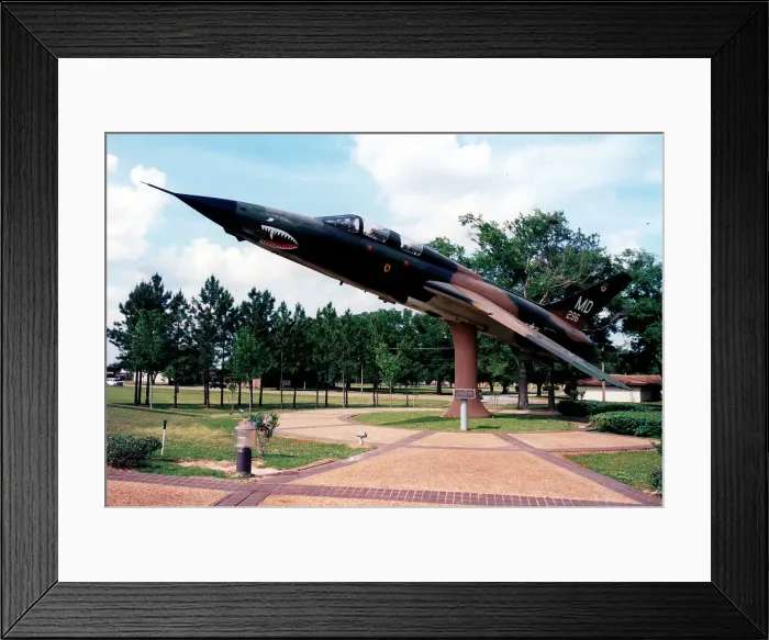 Framed Print : Republic F-105F Thunderchief 63-8296 Framed Print : Republic F-105F Thunderchief 63-8296