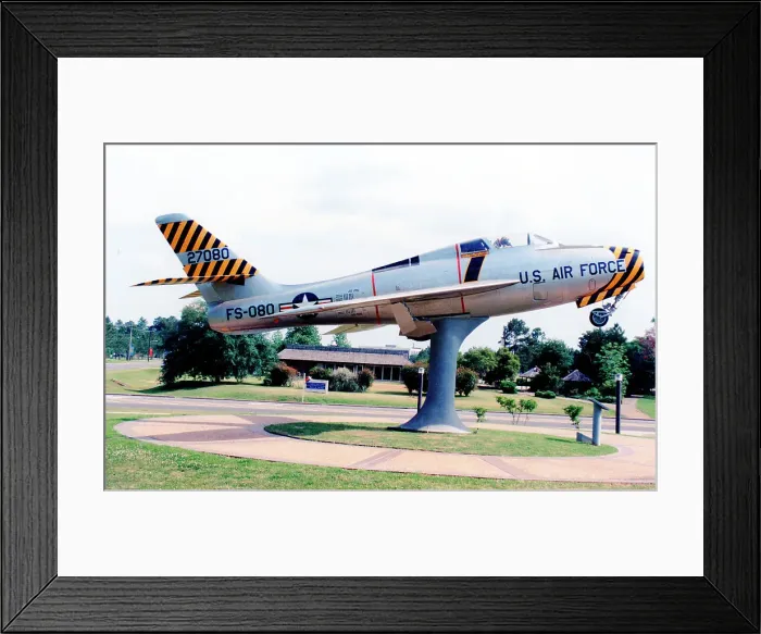 Framed Print : Republic F-84F Thunderstreak 52-7080 Framed Print : Republic F-84F Thunderstreak 52-7080