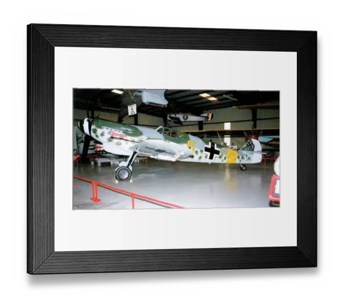 Framed Print : Messerschmitt Bf-109G Replica N700E