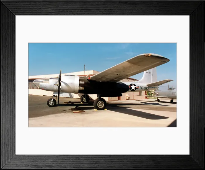 Framed Print : Douglas RB-26C Invader N8026E - 44-35323 Framed Print : Douglas RB-26C Invader N8026E - 44-35323