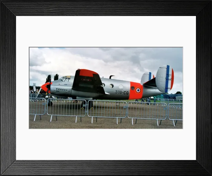 Framed Print : Dassault MD. 312 Flamant F-AZES - 319-CG Framed Print : Dassault MD. 312 Flamant F-AZES - 319-CG
