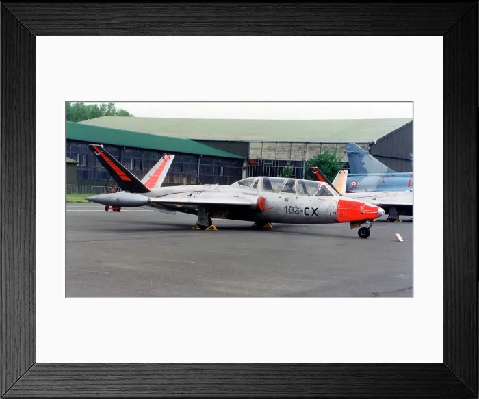 Framed Print : Fouga CM. 170 Magister 539 - 103-CX Framed Print : Fouga CM. 170 Magister 539 - 103-CX