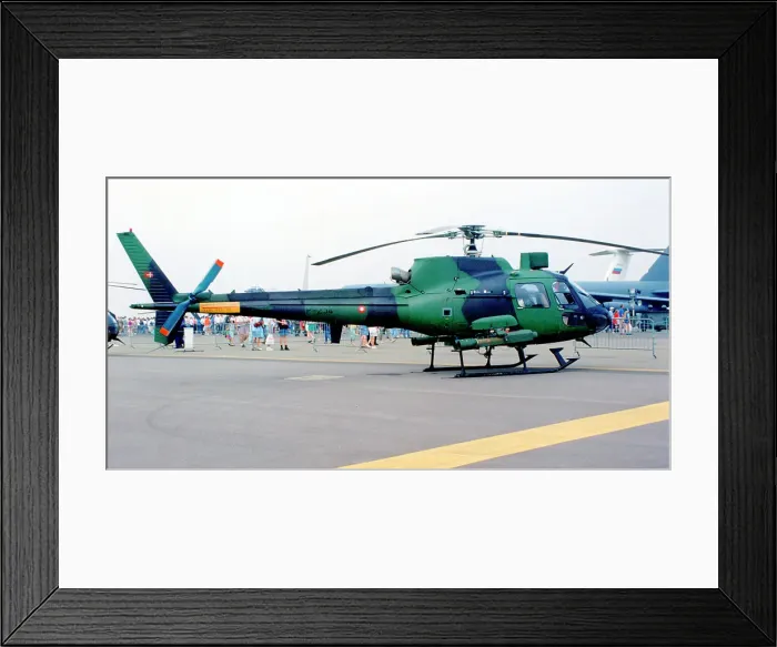 Framed Print : Aerospatiale AS550C2 Fennec P-234 Framed Print : Aerospatiale AS550C2 Fennec P-234