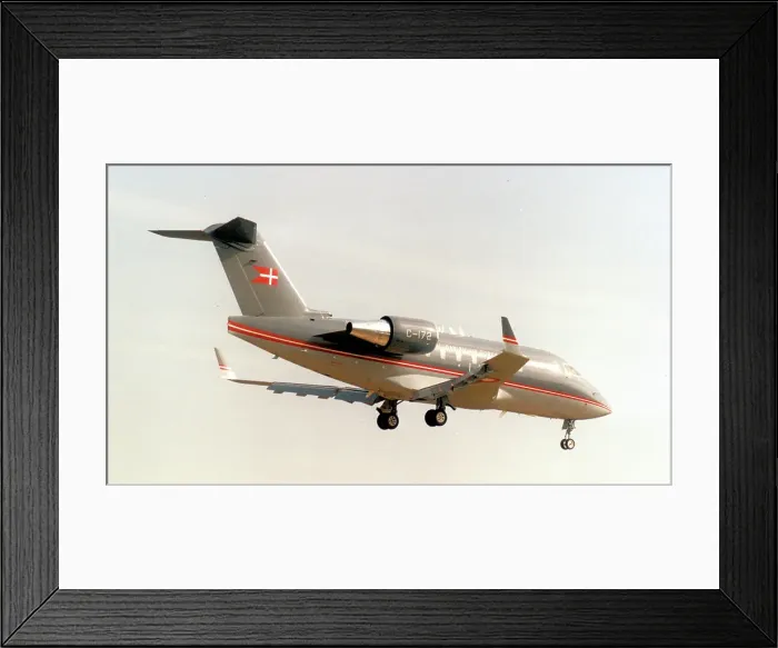 Framed Print : Bombardier Challenger 604 C-172 Framed Print : Bombardier Challenger 604 C-172