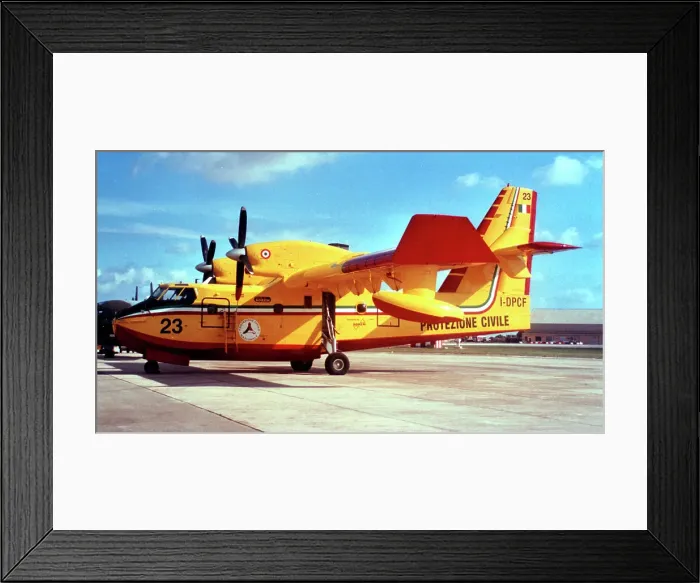 Framed Print : Canadair 415 I-DPCF - 23 Framed Print : Canadair 415 I-DPCF - 23