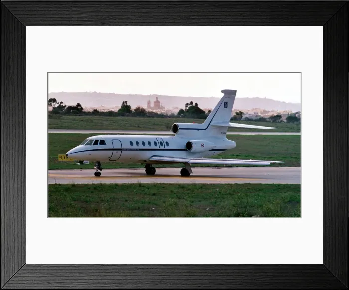 Framed Print : Dassault Falcon 50 MM62021 Framed Print : Dassault Falcon 50 MM62021