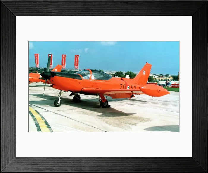 Framed Print : SIAI-Marchetti SF. 260AM MM55015 - 70-50 Framed Print : SIAI-Marchetti SF. 260AM MM55015 - 70-50
