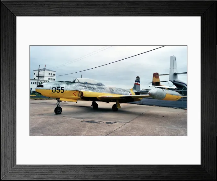 Framed Print : Lockheed T-33A Shooting Star 10055 Framed Print : Lockheed T-33A Shooting Star 10055