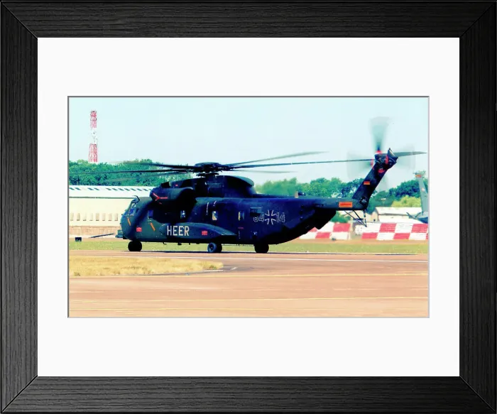 Framed Print : VFW-Sikorsky CH-53G 84+14 Framed Print : VFW-Sikorsky CH-53G 84+14