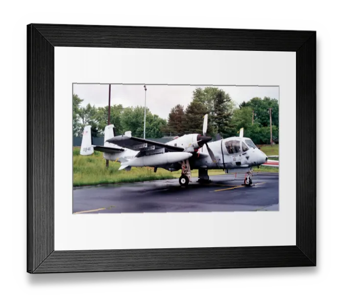 Framed Print : Grumman OV-1C Mohawk N946AH - 68-15946 Framed Print : Grumman OV-1C Mohawk N946AH - 68-15946