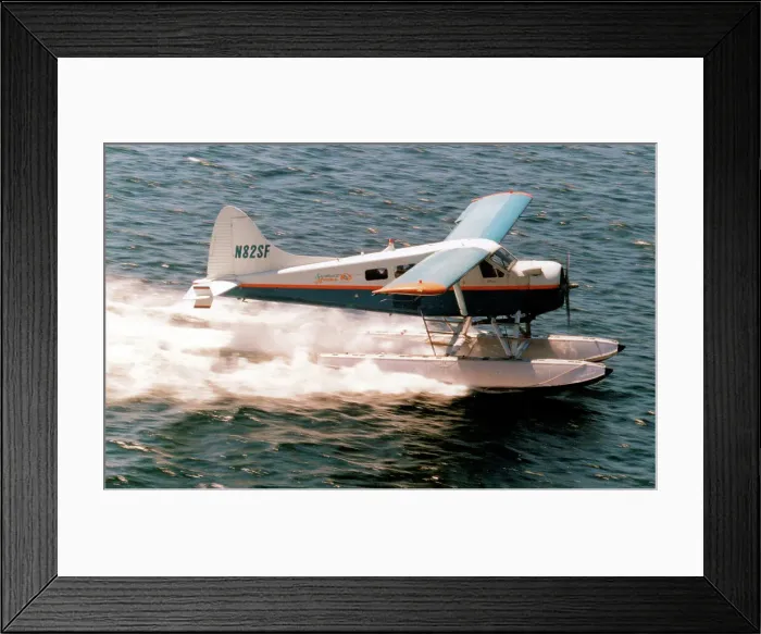 Framed Print : de Havilland Canada DHC-2 Beaver N82SF Framed Print : de Havilland Canada DHC-2 Beaver N82SF