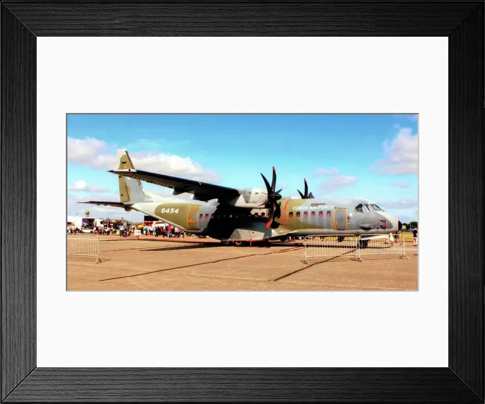 Framed Print : CASA C-295M 0454