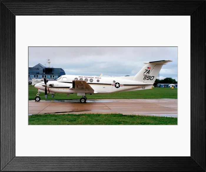Framed Print : Beechcraft UC-12B 161190 Framed Print : Beechcraft UC-12B 161190