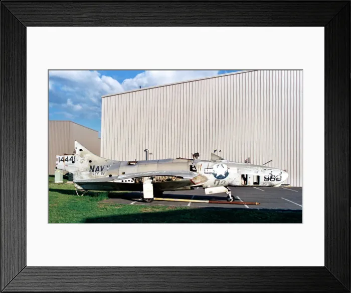 Framed Print : Grumman F9F-8P 144402 Framed Print : Grumman F9F-8P 144402