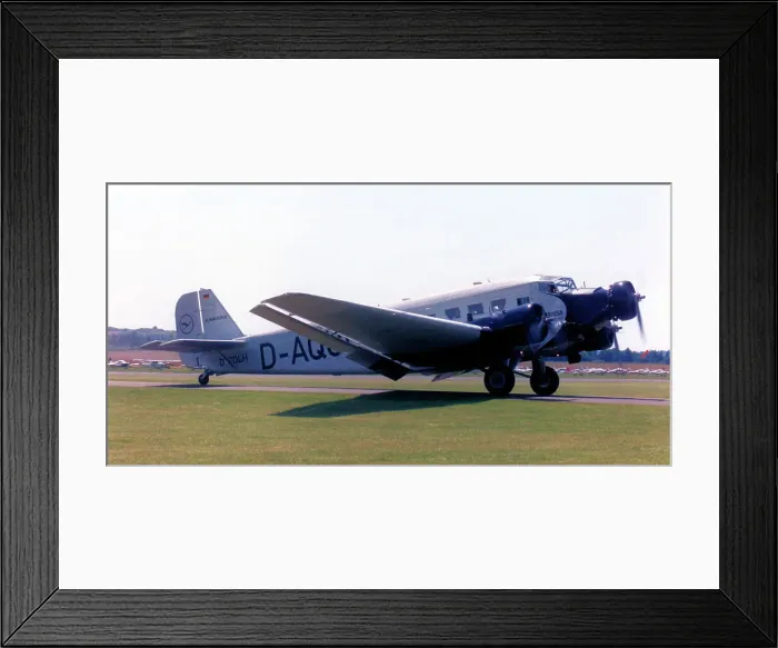 Framed Print : Junkers Ju 52 - 3mg8e D-CDLH - D-AQUI Framed Print : Junkers Ju 52 - 3mg8e D-CDLH - D-AQUI