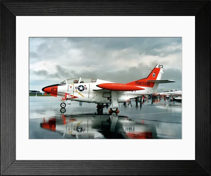 Framed Print : Rockwell T-2C Buckeye 158328 Framed Print : Rockwell T-2C Buckeye 158328