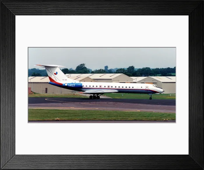 Framed Print : Tupolev Tu-134A 1407 Framed Print : Tupolev Tu-134A 1407