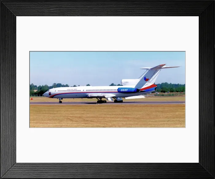 Framed Print : Tupolev Tu-154B-2 0601 Framed Print : Tupolev Tu-154B-2 0601