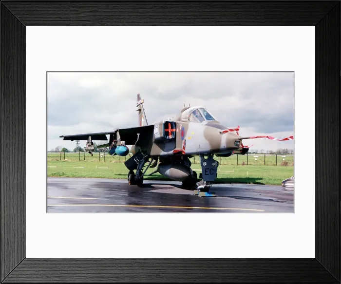 Framed Print : SEPECAT Jaguar GR. 1 XZ381 - EC Framed Print : SEPECAT Jaguar GR. 1 XZ381 - EC