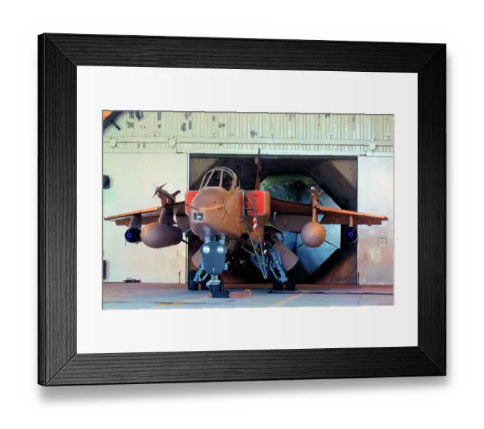 Framed Print : SEPECAT Jaguar T. 2 XX835 Framed Print : SEPECAT Jaguar T. 2 XX835