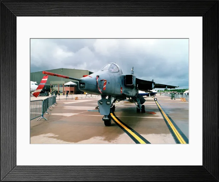 Framed Print : SEPECAT Jaguar T. 2A XX145 Framed Print : SEPECAT Jaguar T. 2A XX145