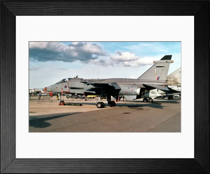 Framed Print : SEPECAT Jaguar GR. 1 XZ398 - EM Framed Print : SEPECAT Jaguar GR. 1 XZ398 - EM