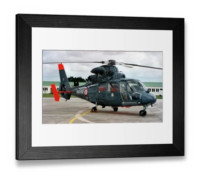 Framed Print : Aerospatiale SA365SP Dauphin 2 17 Framed Print : Aerospatiale SA365SP Dauphin 2 17