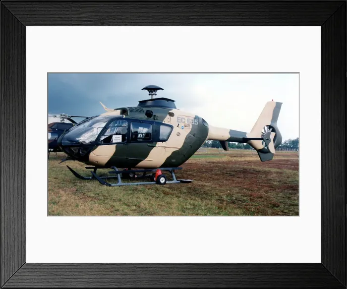 Framed Print : Eurocopter EC635 mock-up Framed Print : Eurocopter EC635 mock-up