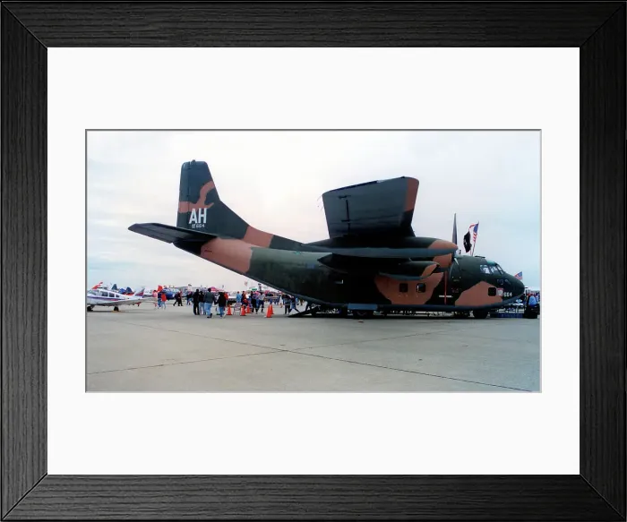 Framed Print : Fairchild C-123K Provider N22968 - 54-0664 Framed Print : Fairchild C-123K Provider N22968 - 54-0664