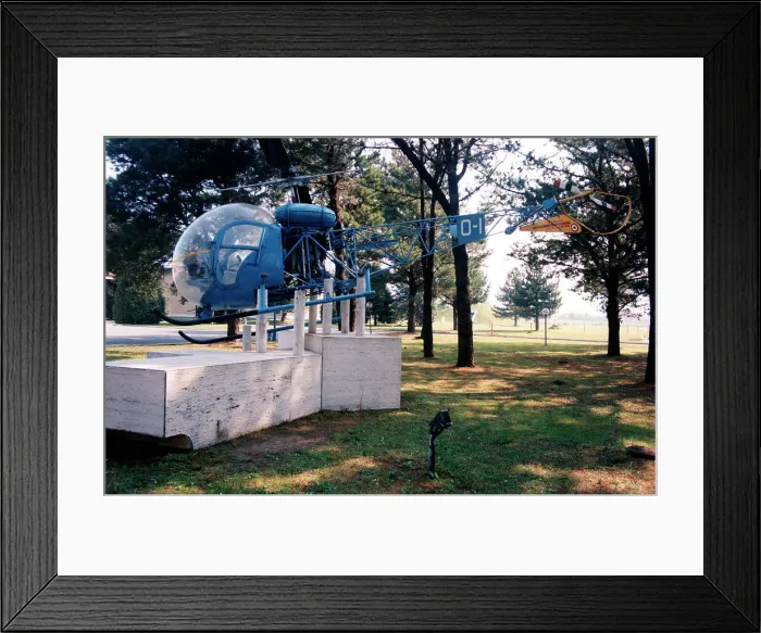 Framed Print : Agusta-Bell AB47G MM83087 - 1-01 Framed Print : Agusta-Bell AB47G MM83087 - 1-01