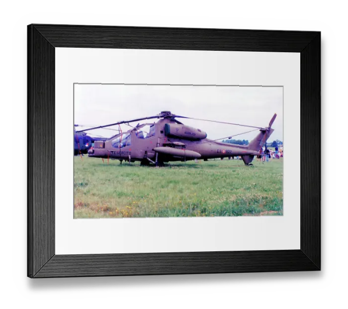 Framed Print : Agusta A. 129C Mangusta MM81392 - E. I. 922 Framed Print : Agusta A. 129C Mangusta MM81392 - E. I. 922